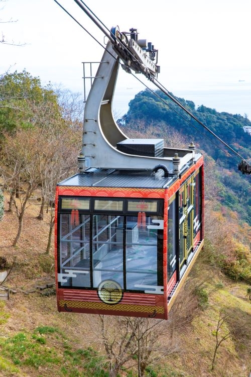 雄大な富士山の絶景!!清水港クルーズ＆寿司バイキング!! 日本平ロープウェイで行く！国宝『久能山東照宮』