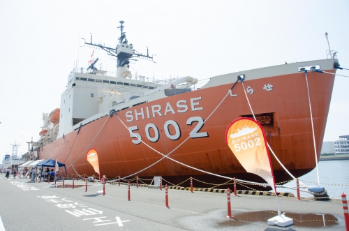 三代目南極観測船“SHIRASE5002”船内見学ツアー