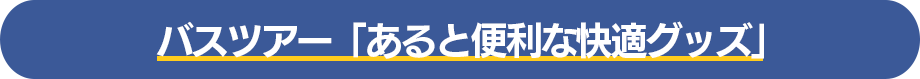 バスツアー「あると便利な快適グッズ」