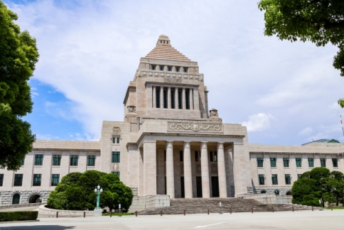 日本料理 老舗なだ万でお食事&国会議事堂&迎賓館赤坂離宮