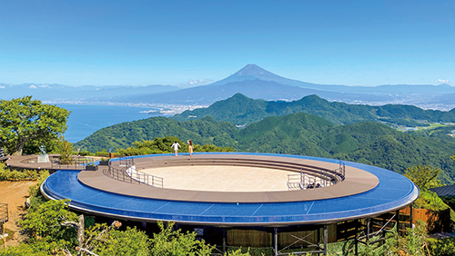 標高452m富士と駿河湾を望む絶景!!ロープウェイで天空のリゾート『碧テラス』＆ 日本開国の舞台下田港めぐりと伊豆随一の眺望!!下田ビューホテル